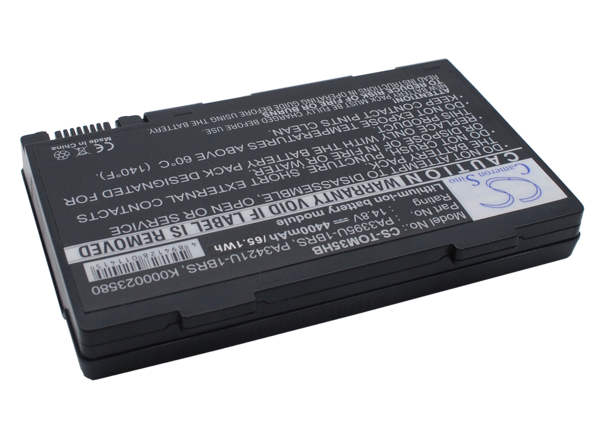 Batteri til bærbar PC for Toshiba Satellite M30X, Satellite M30X-104 og andre.