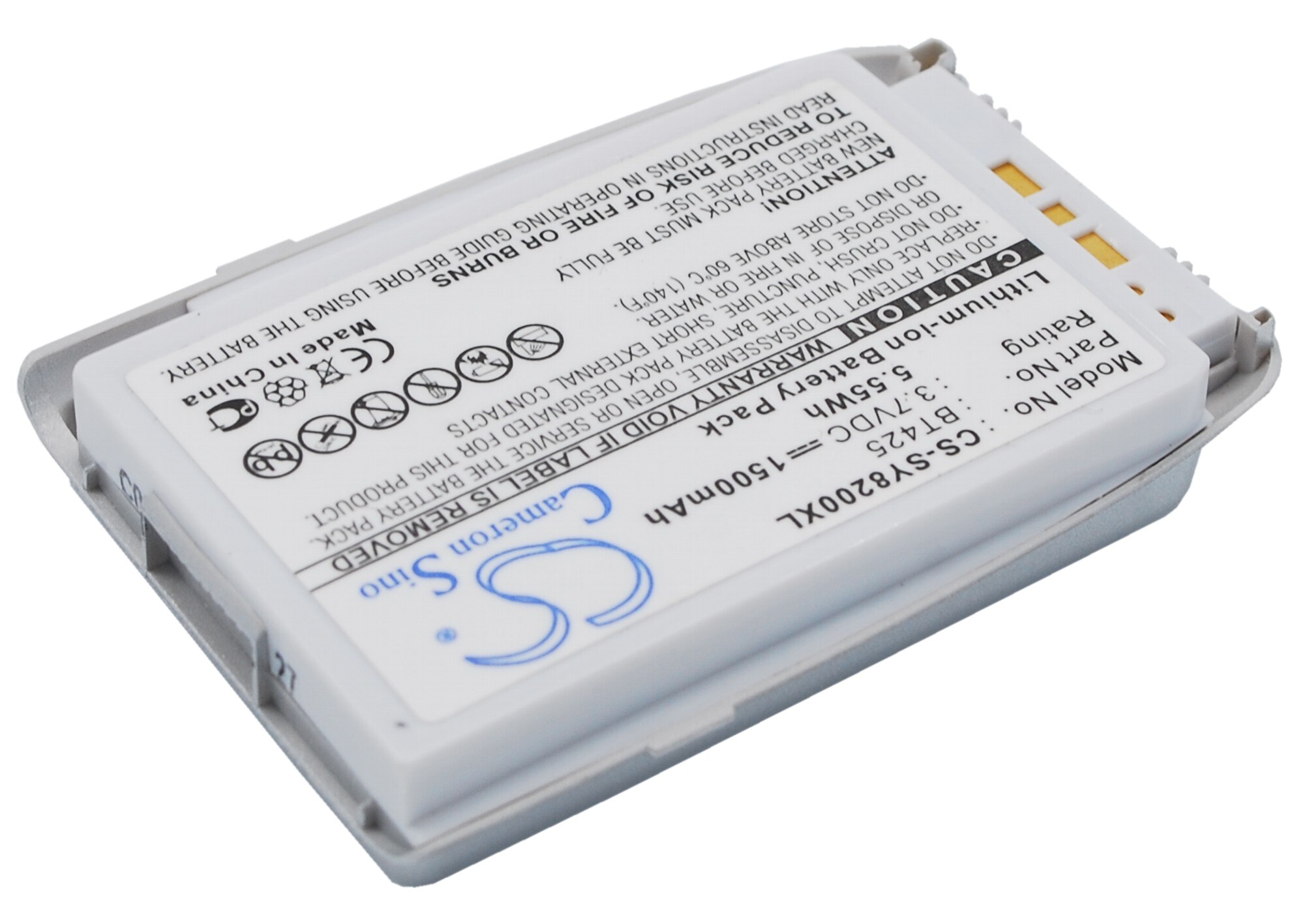 Batteri for SmartPhone, mobil for Sanyo PM8200, PM-8200, SCP8200 og andre.