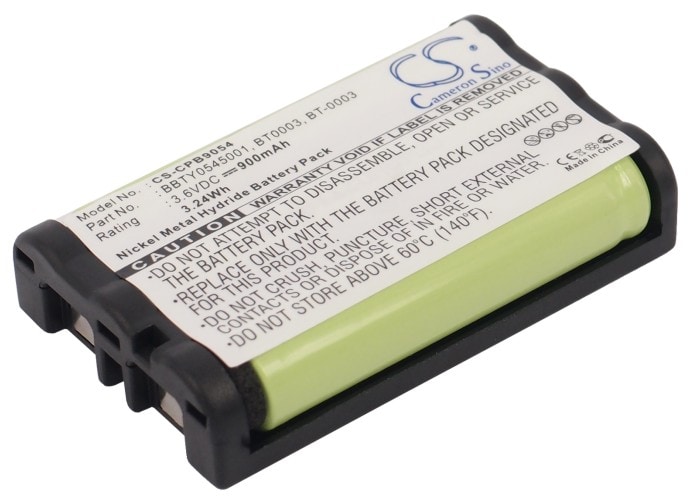 Batteri til trådløs telefon for Radio Shack 23003, 435862-BASE, 43-3868
