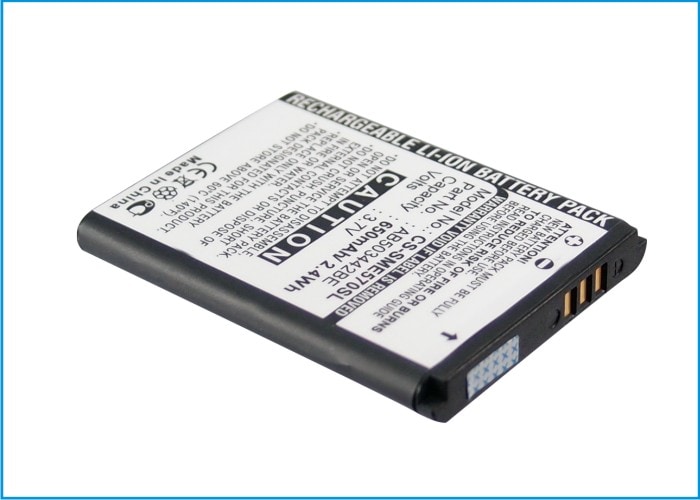 Batteri for SmartPhone, Mobil for Samsung SGH-E570, SGH-E578, SGH-J700 og andre.