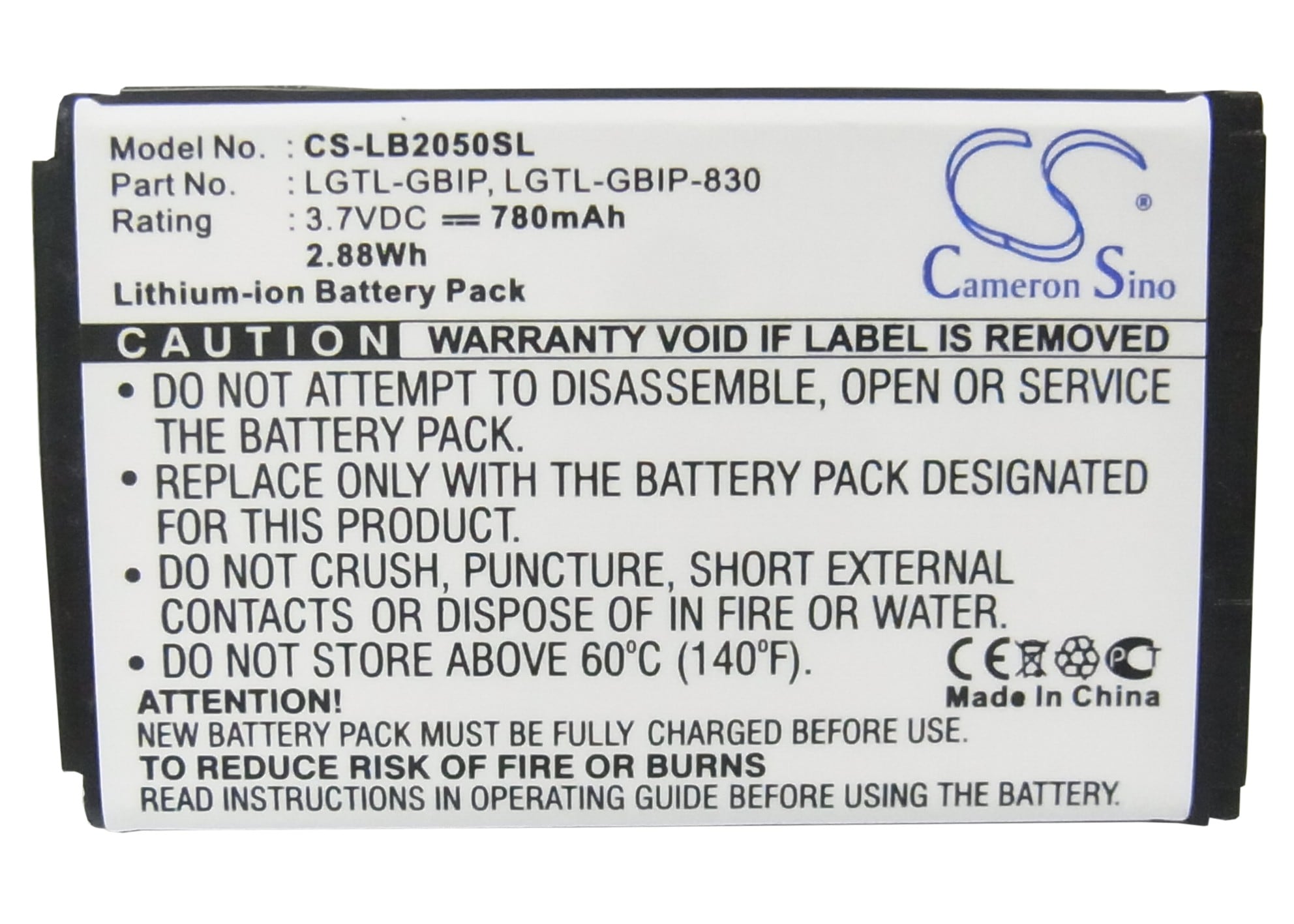 Batteri for SmartPhone, Mobil for LG B2050