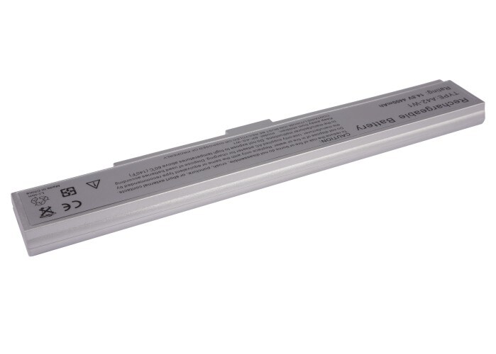 Batteri til bærbar PC for Asus W1, W1G, W1Ga og andre.
