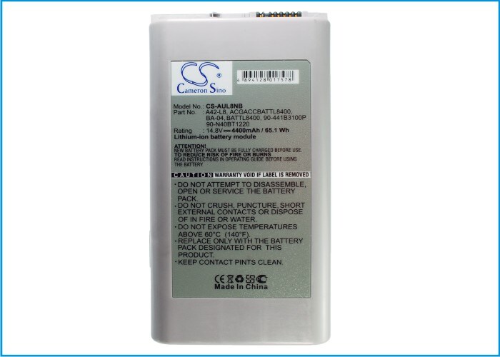 Batteri til bærbar PC for LifeTec LT9467, LT9580-A