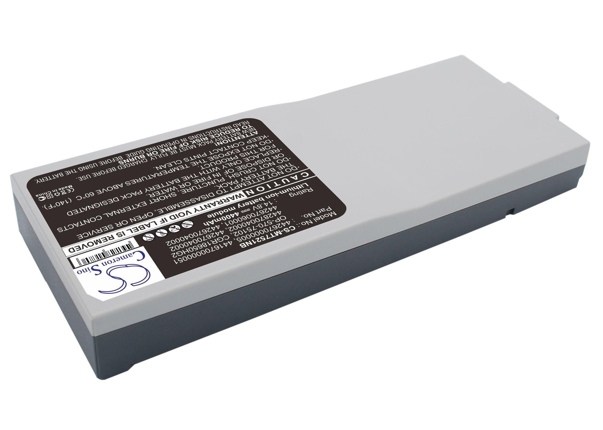 Batteri til bærbar PC for NATCOMP anote I-1014, anote I-1114, anote I-1115 og andre.