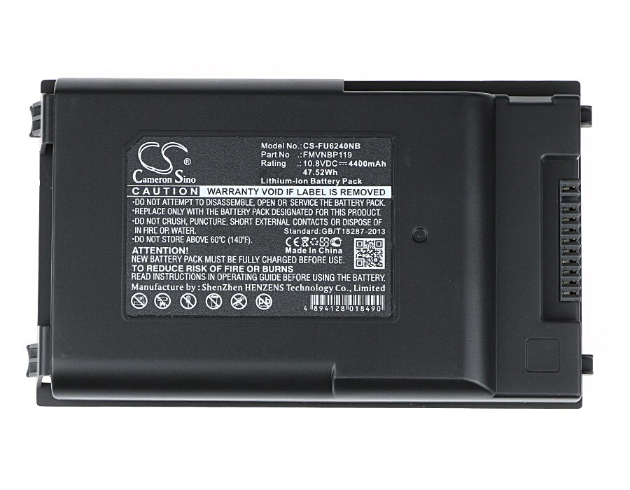 Batteri til bærbar PC for Fujitsu FMV-BIBLO MG50LN, FMV-BIBLO MG50KN og andre.