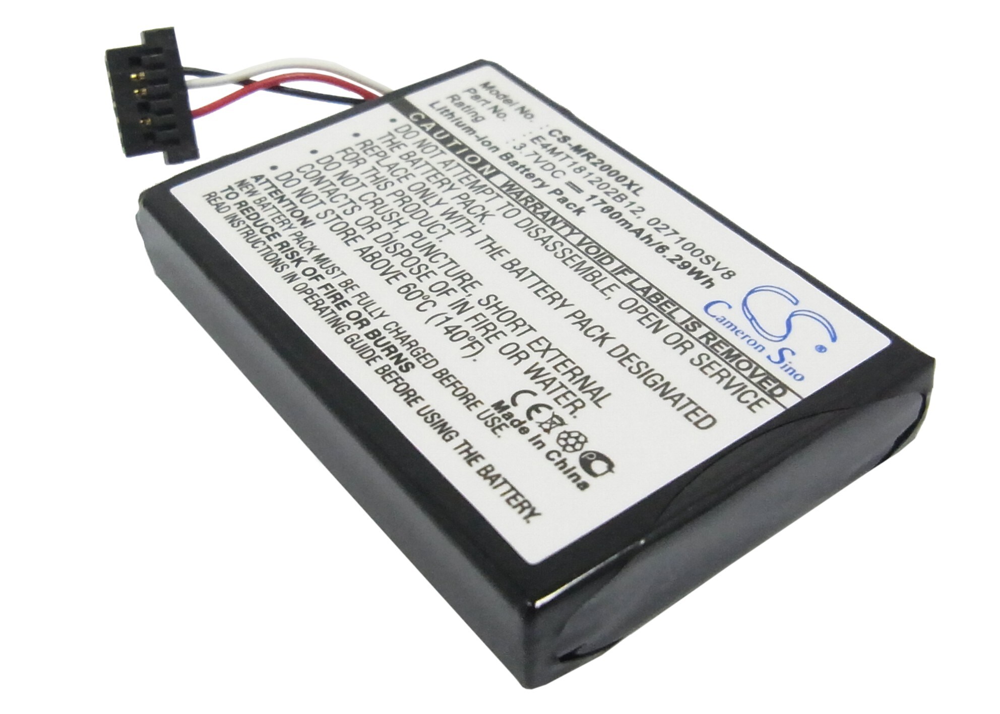 Batteri for Navigator, GPS for Magellan RoadMate 2000, RoadMate 2200T