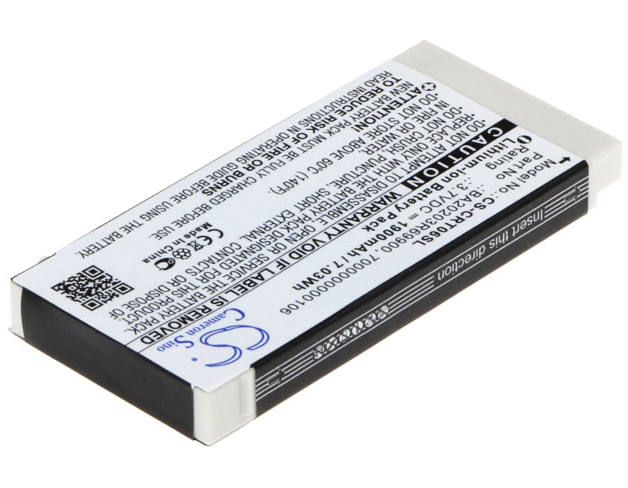 Mediespillerbatteri for Creative Nomad Jukebox 3