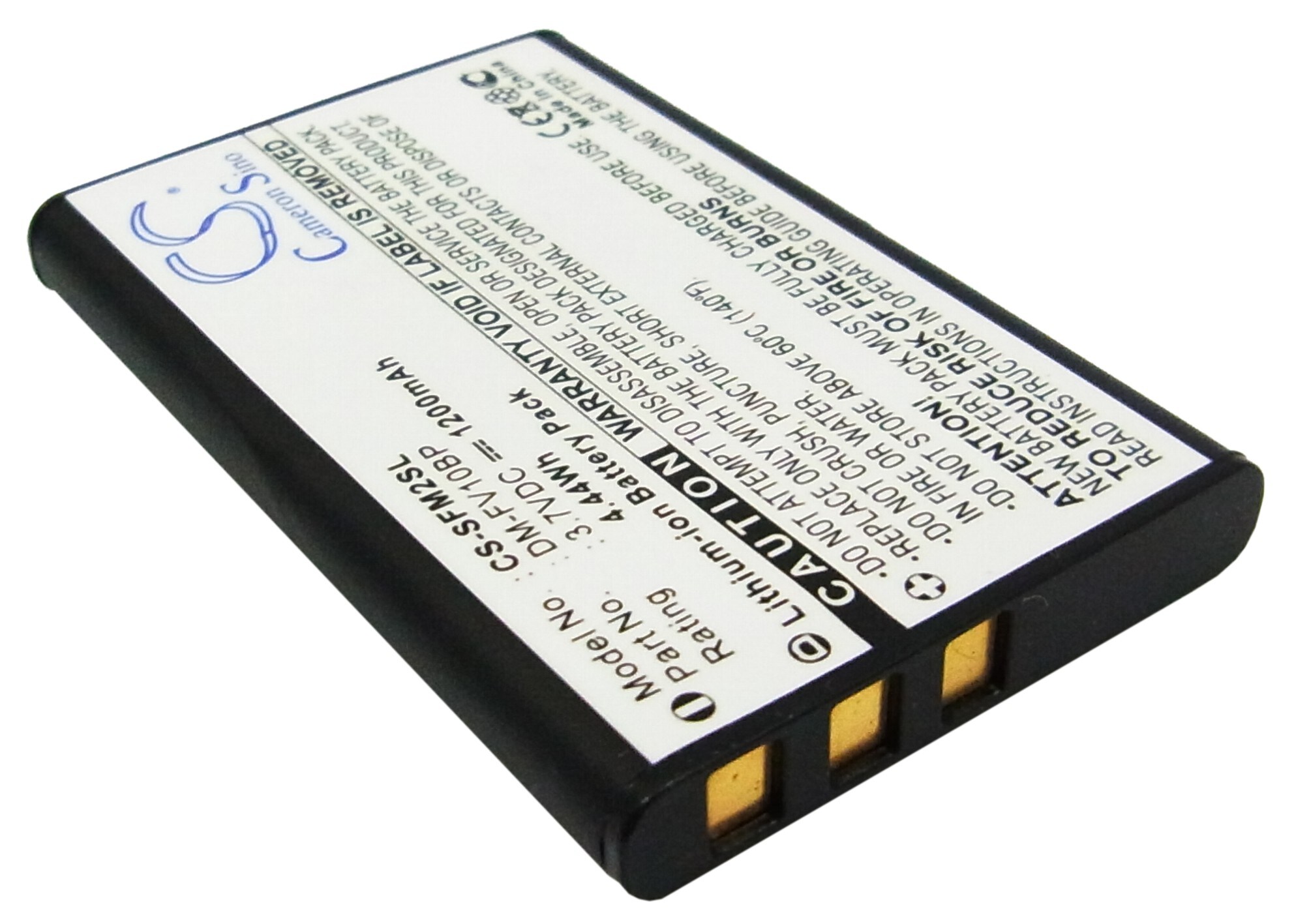 Batteri til mediespiller for DM-Tech DM-AV10