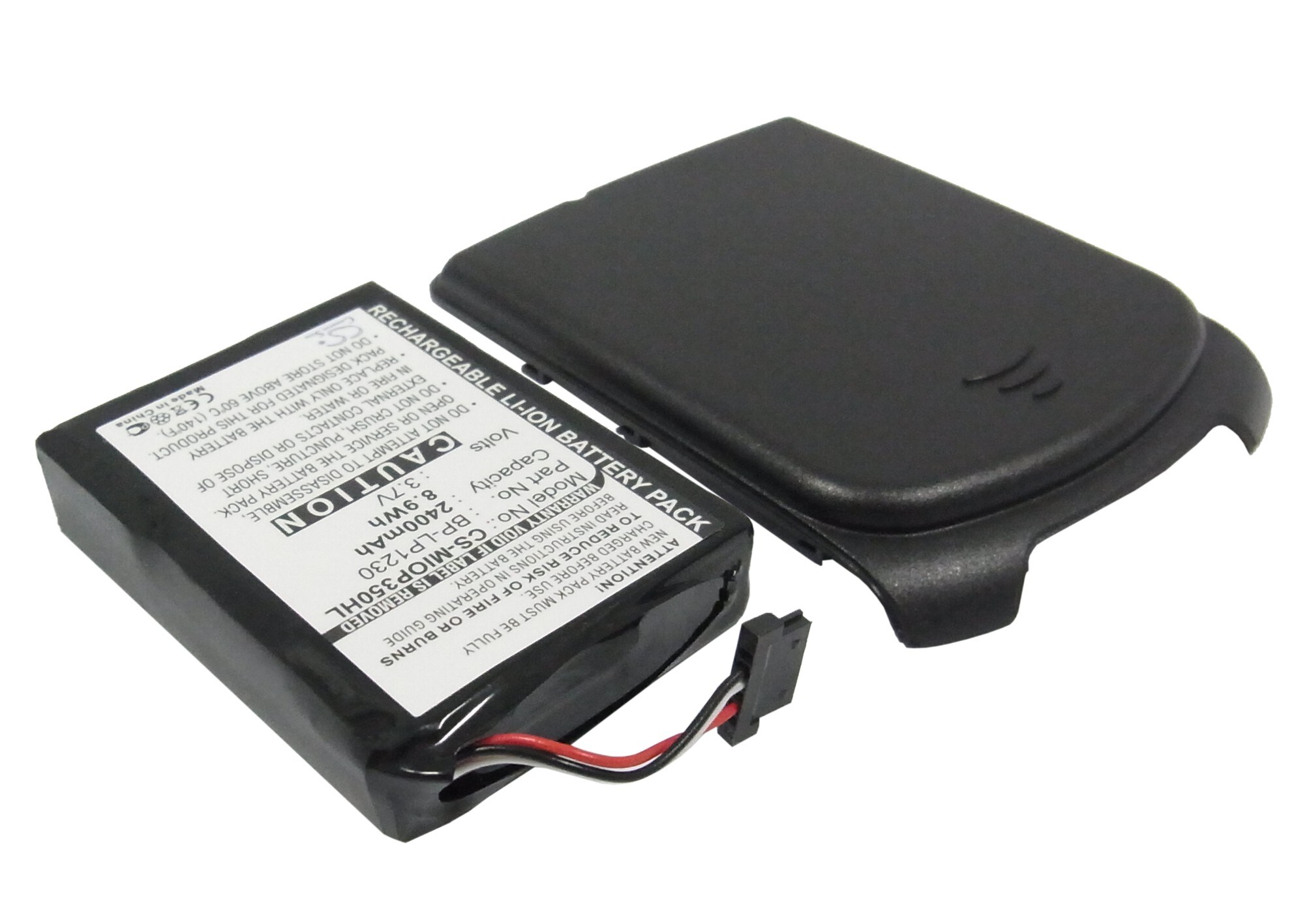 Batteri for navigator, GPS for Mitac Mio P350, Mio P550, Mio P550m
