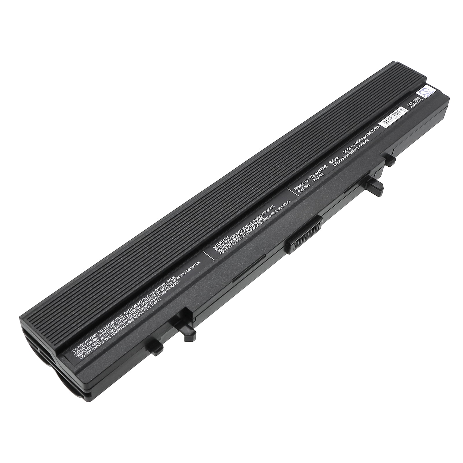 Batteri til bærbar PC for Asus V6, V6000, V6000V og andre.