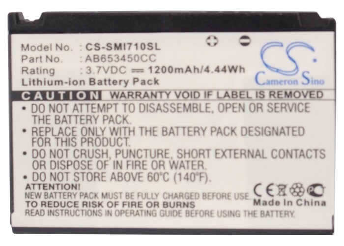 Batteri for SmartPhone, Mobil for Samsung SGH-i710, SGH-i718