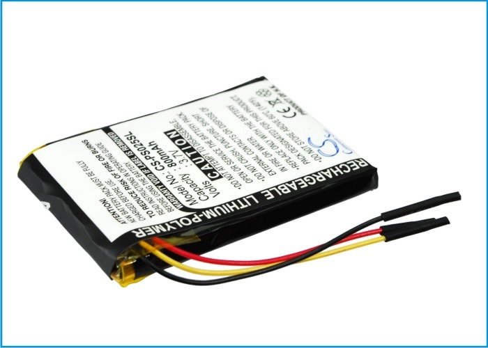 Batteri til mediespiller for Philips GoGear SA6015, GoGear SA6025, GoGear SA6025/97 og andre.