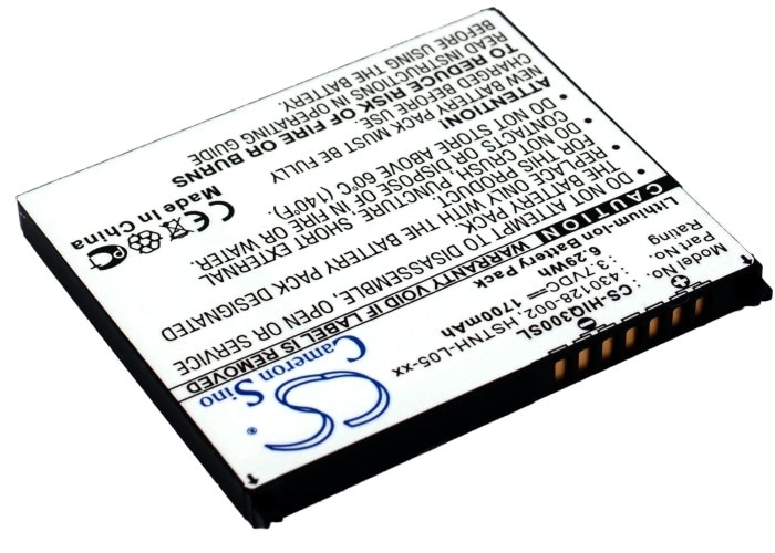 Batteri for Pocket PC, PDA for HP iPAQ 300, iPAQ 310, iPAQ 312 og andre.