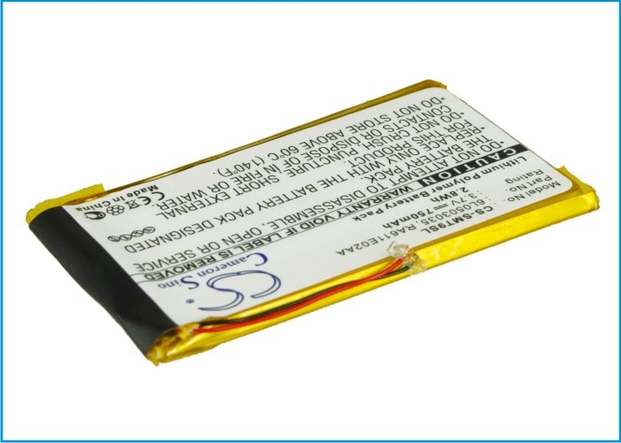 Batteri for mediespiller for Samsung YP-T9, YP-T9+, YP-T9JBAB og andre.