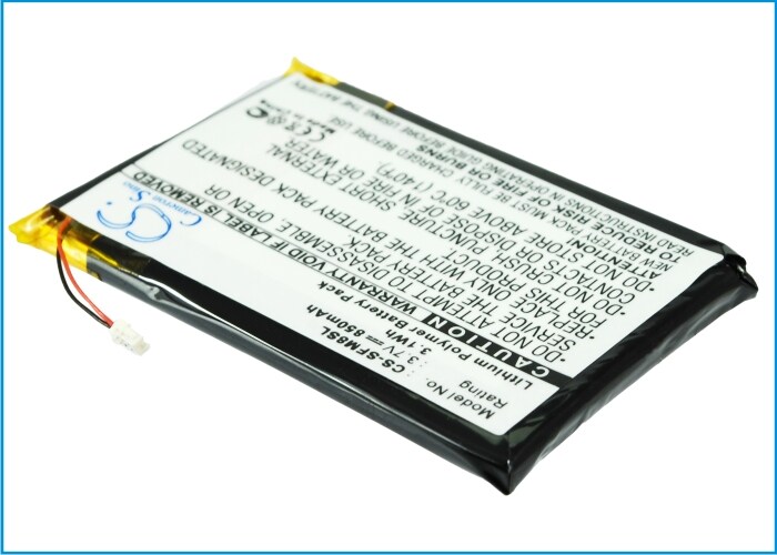 Batteri for mediespiller for JNC SSF-M805, SSF-M810