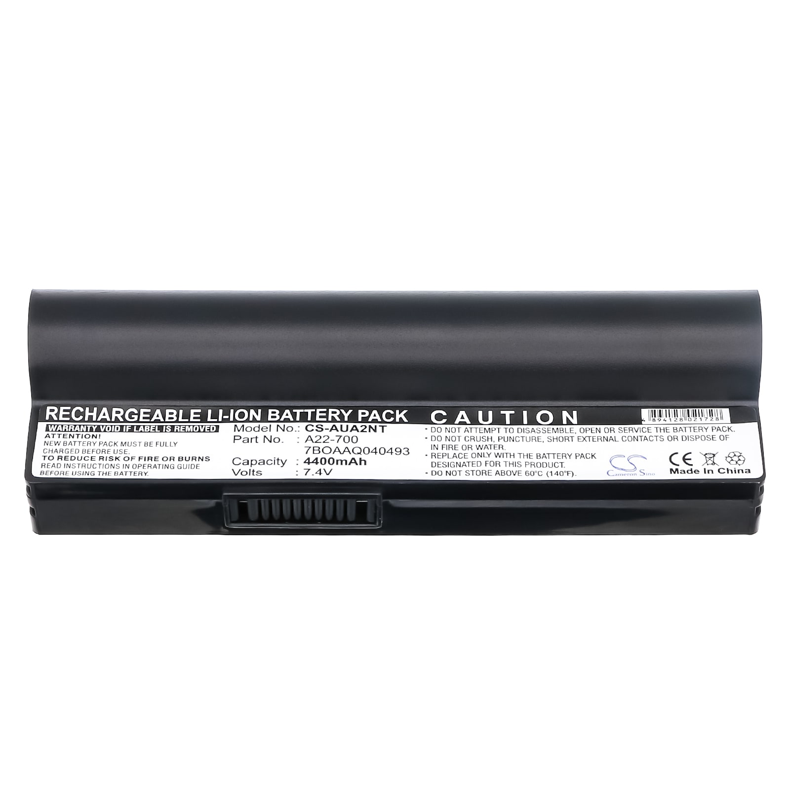 Batteri til bærbar PC for Asus Eee PC 701, Eee PC 701C, Eee PC 800 og andre.