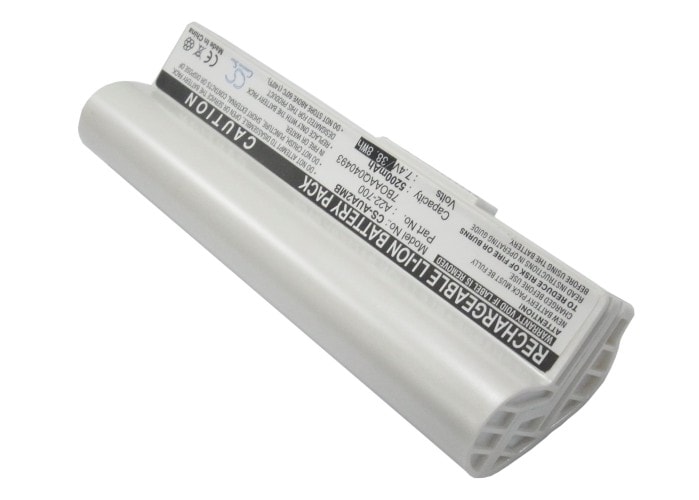 Batteri til bærbar PC for Asus Eee PC 701, Eee PC 701C, Eee PC 800 og andre.