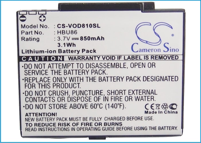 Batteri for Pocket PC, PDA for Vodafone 810, V810, VF810