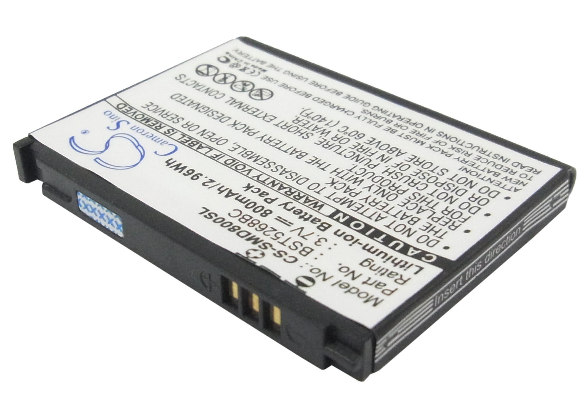 Batteri for SmartPhone, Mobil for Samsung SGH-D808