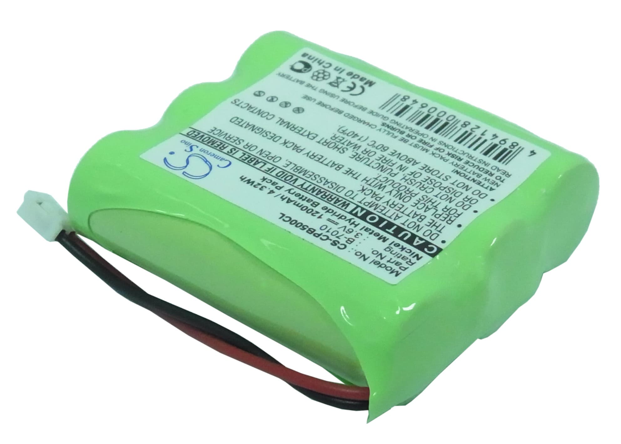 Batteri til trådløs telefon for Siemens 240, 242, CS240 osv.