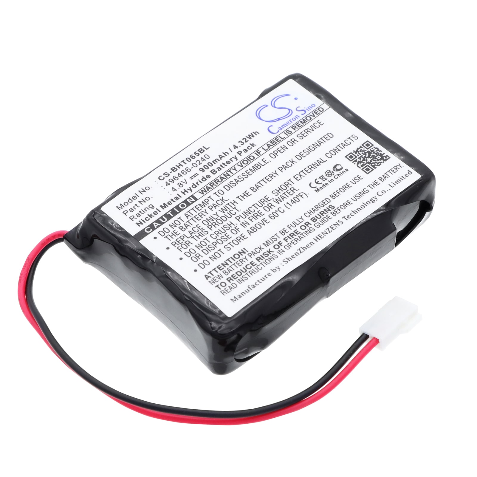 Batteri til strekkodeskanner for Denso BHT-2065, BHT-700, BHT-2000