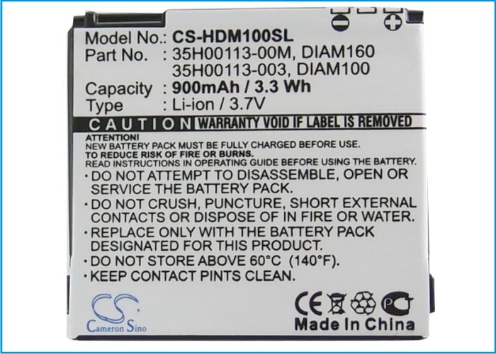 Batteri for SmartPhone, Mobil for T-Mobile MDA Compact IV