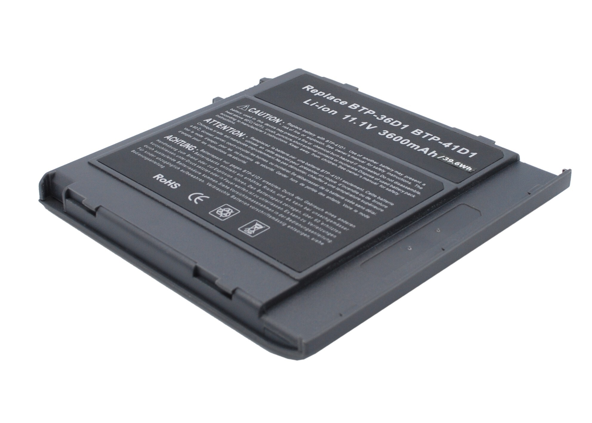 Batteri til bærbar PC for Acer TravelMate 350, TravelMate 351 og andre.