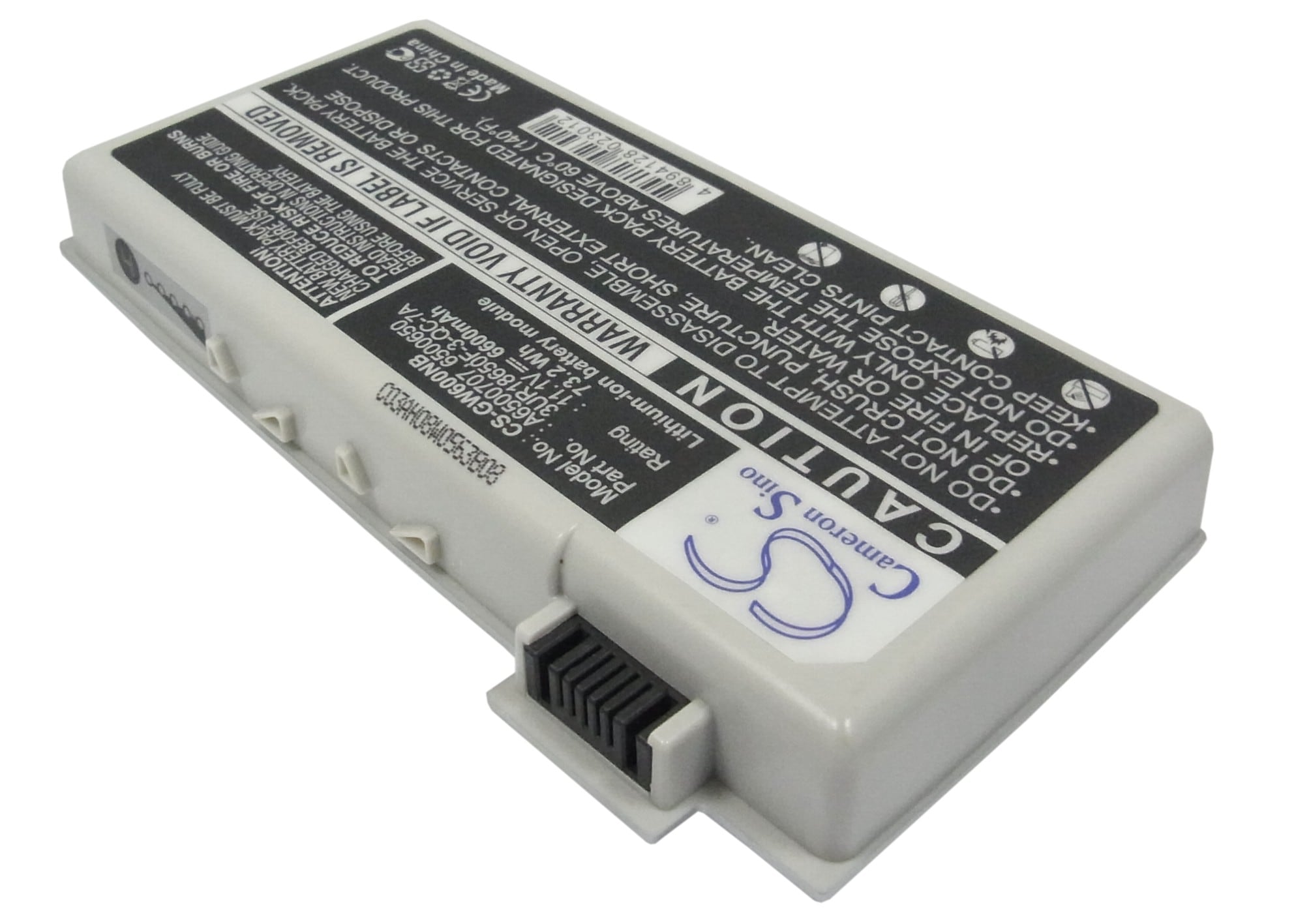 Batteri til bærbar PC for Gateway Solo 600, Solo 600YG2, Solo 600YGR og andre.