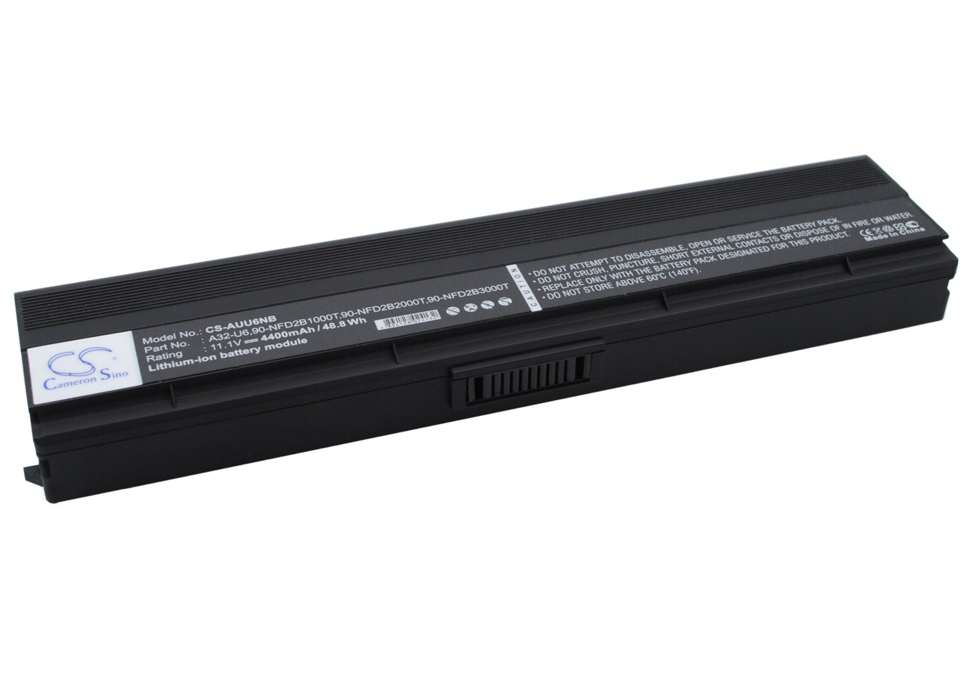 Batteri til bærbar PC for Asus U6, U6S, U6E og andre.