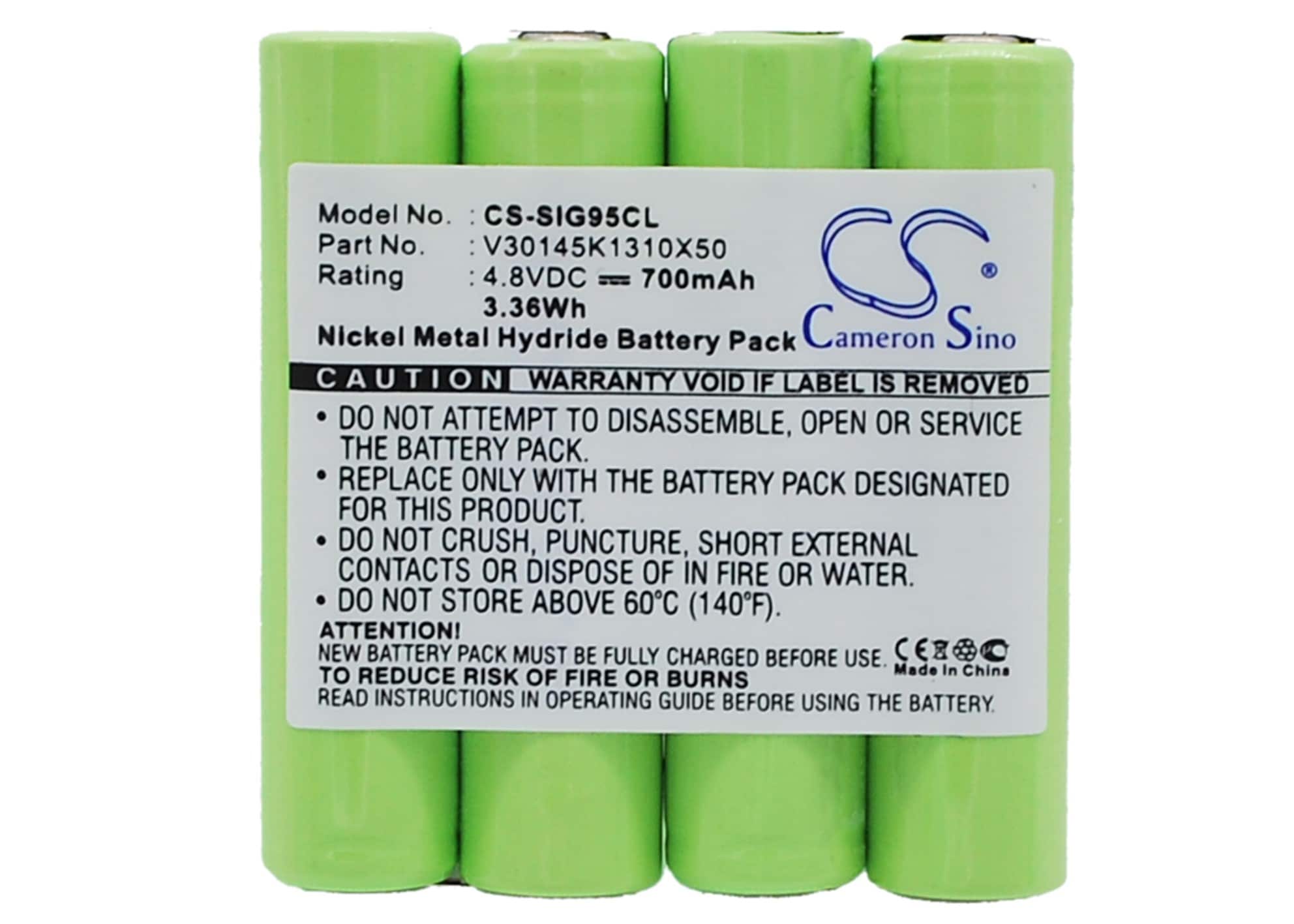 Batteri til trådløs telefon for Siemens G95X, Gigaset 825, Gigaset 905