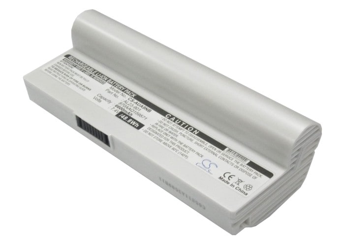 Batteri til bærbar PC for Asus Eee PC 901, Eee PC 904, Eee PC 904HD og andre.