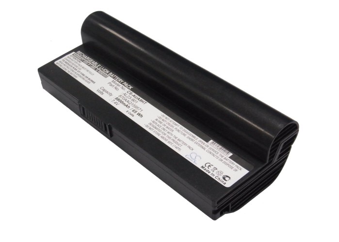Batteri til bærbar PC for Asus Eee PC 901, Eee PC 904, Eee PC 904HD og andre.