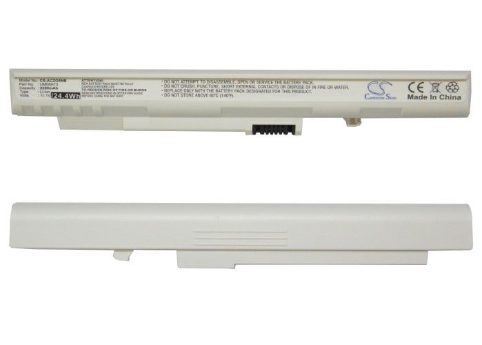 Batteri til bærbar PC for Acer Aspire One, Aspire One A110-1295 og andre.