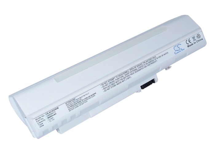 Batteri til bærbar PC for Acer Aspire One, Aspire One A110-1295 og andre.