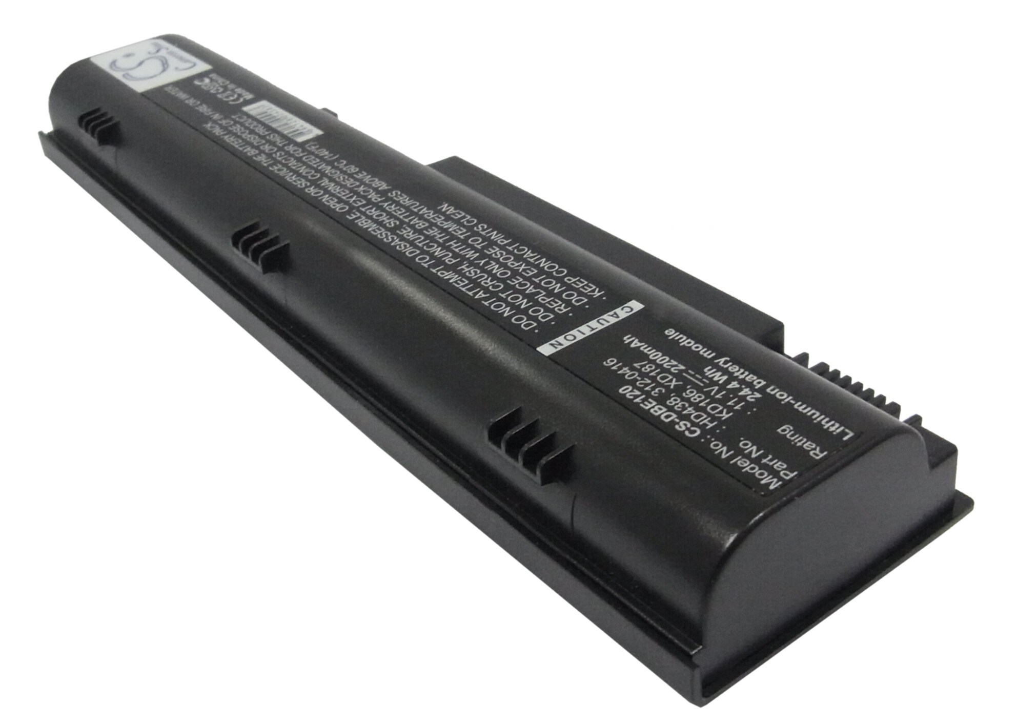 Batteri til bærbar PC for DELL Inspiron 1300, Inspiron B120, Inspiron B130