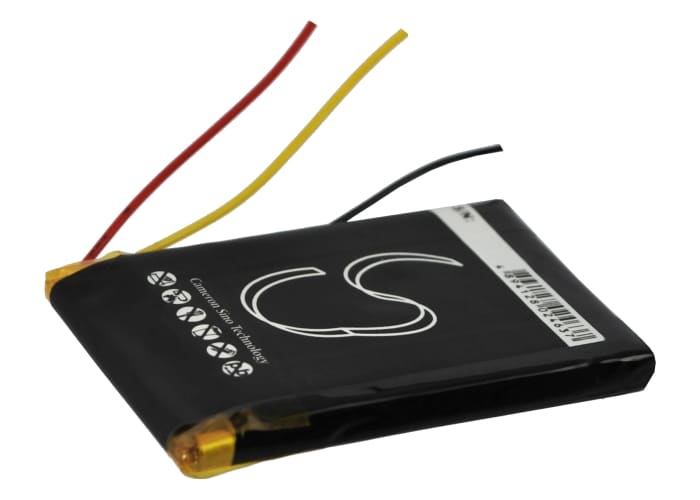 Batteri for mediespiller for Philips GoGear SA6037, GoGear SA6045, GoGear SA6044 og andre.