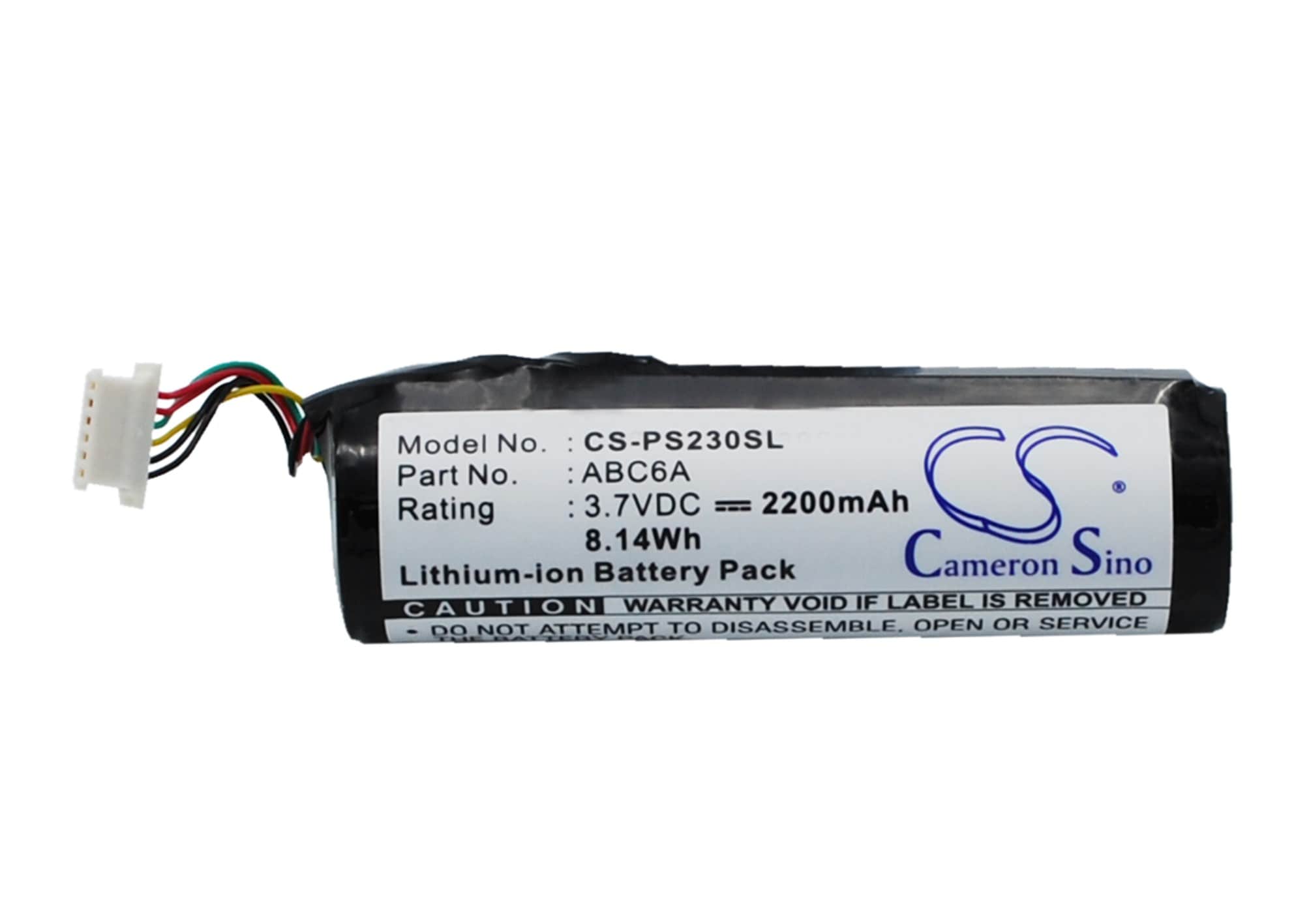Batteri for mediespiller for Philips PMC7230, PMC7230/17