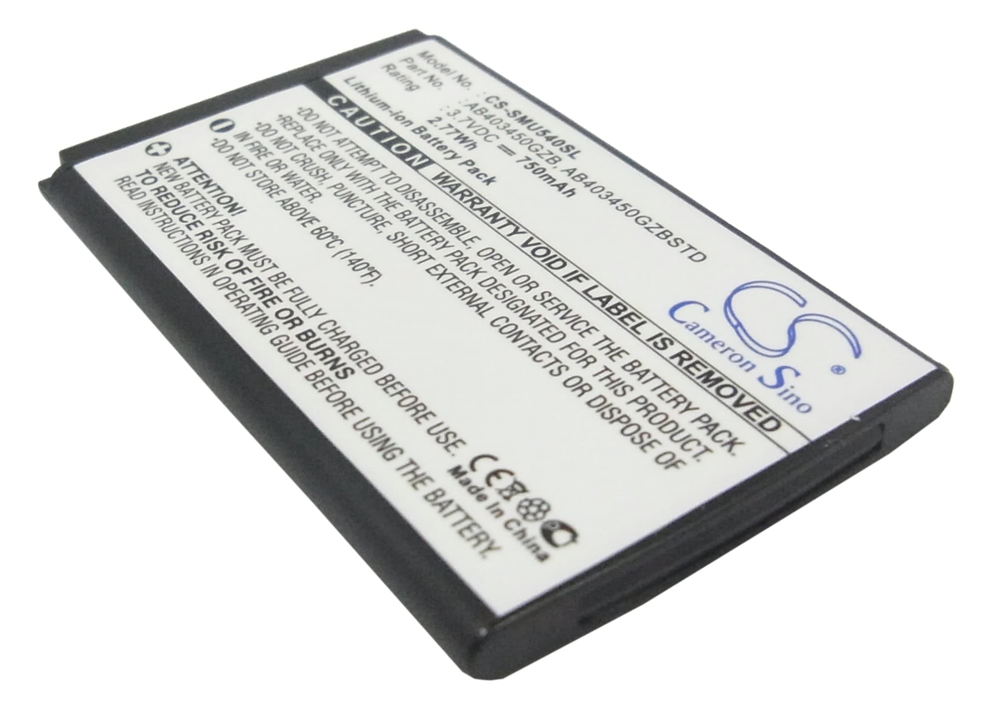 Batteri for SmartPhone, Mobil for Samsung SGH-U540, SGH-U550, SCH-U540 og andre.