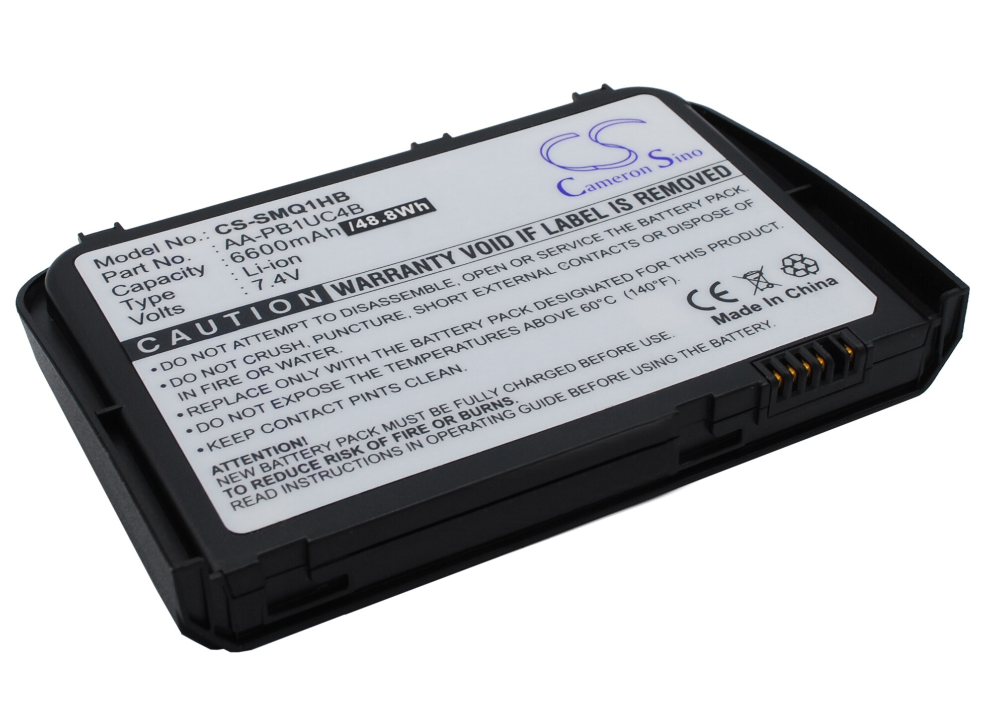 Batteri til bærbar PC for Samsung NP-Q1U, NP-Q1 Ultra, NP-Q1U-000 og andre.