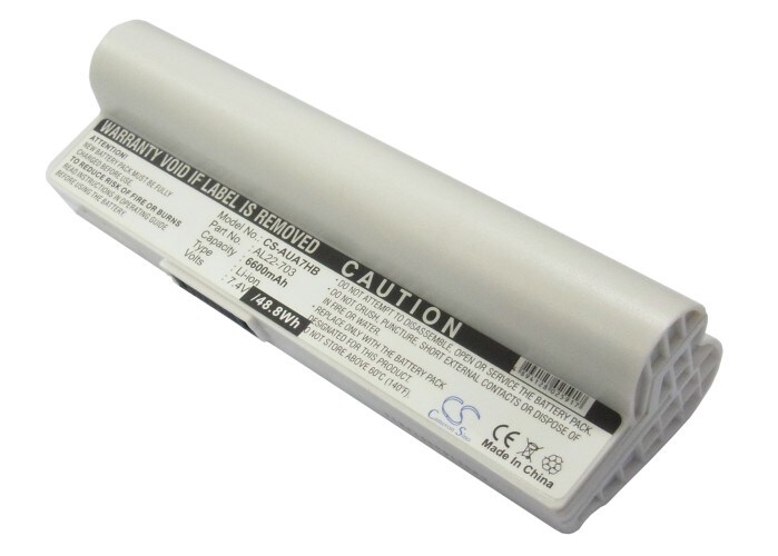 Batteri til bærbar PC for Asus Eee PC 703, Eee PC 900a, Eee PC 900HA og andre.