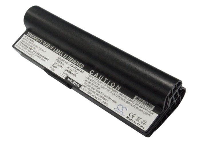 Batteri til bærbar PC for Asus Eee PC 703, Eee PC 900a, Eee PC 900HA og andre.