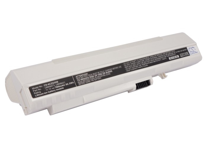 Batteri til bærbar PC for Acer Aspire One, Aspire One A110-1295 og andre.