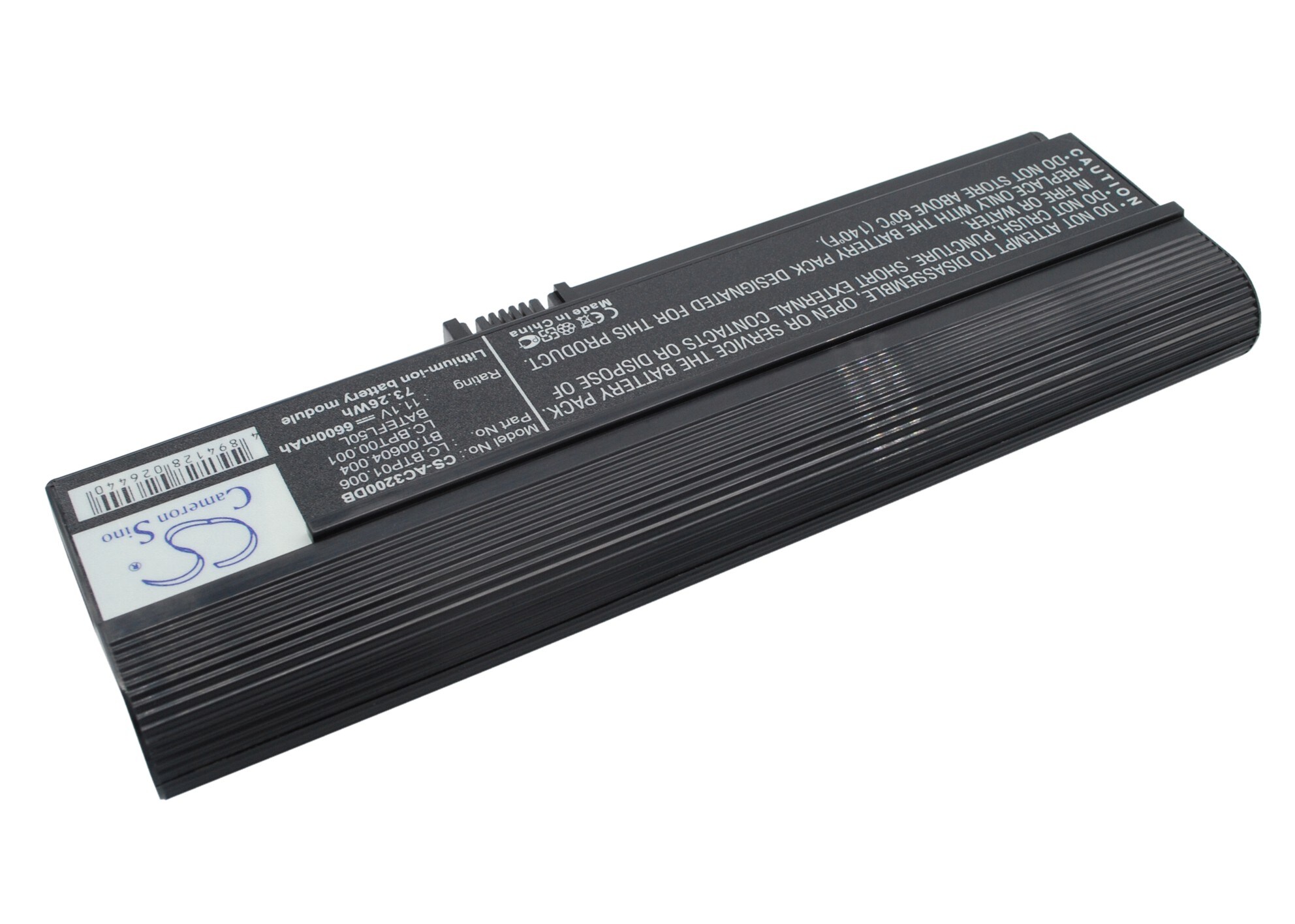 Batteri til bærbar PC for Acer AS36802682, Aspire 3050, Aspire 3050-1733 og andre.