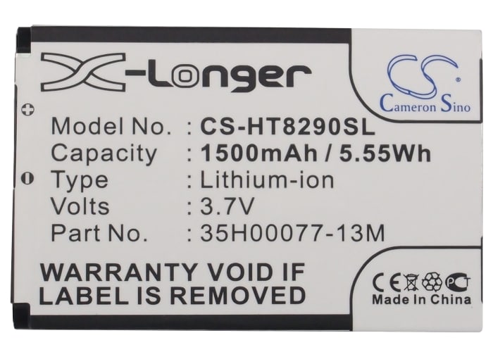 Batteri for SmartPhone, Mobil for HTC T8290, Quartz, Max 4G etc.