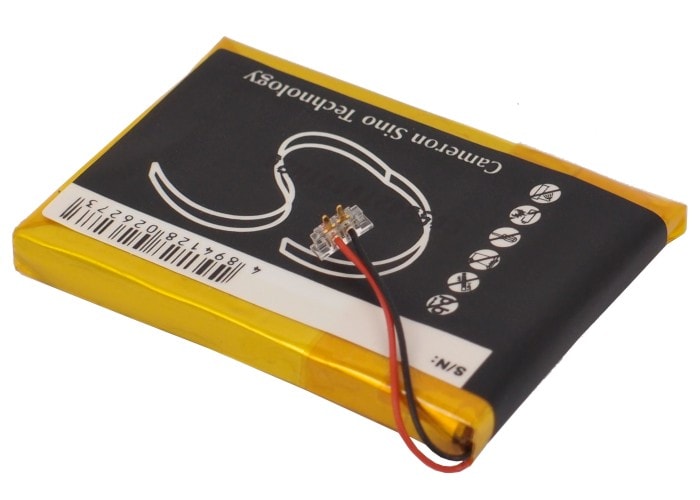 Batteri for mediespiller for Samsung YP-K5, YP-K5J