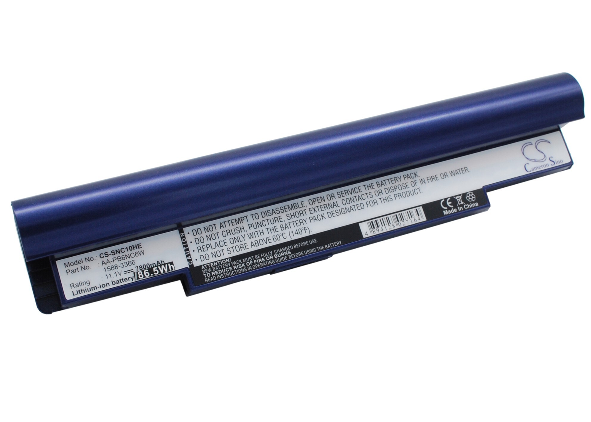 Batteri til bærbar PC for Samsung NP-NC10, NP-NC10-KA03CN, NP-NC10-KA02UK og andre.