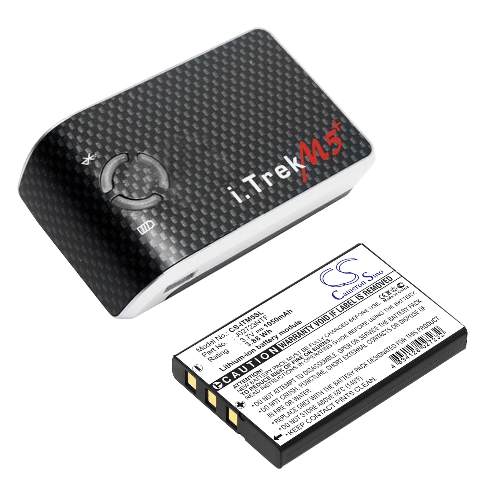 Batteri for navigator, GPS for i.Trek M5, M5 BT GPS