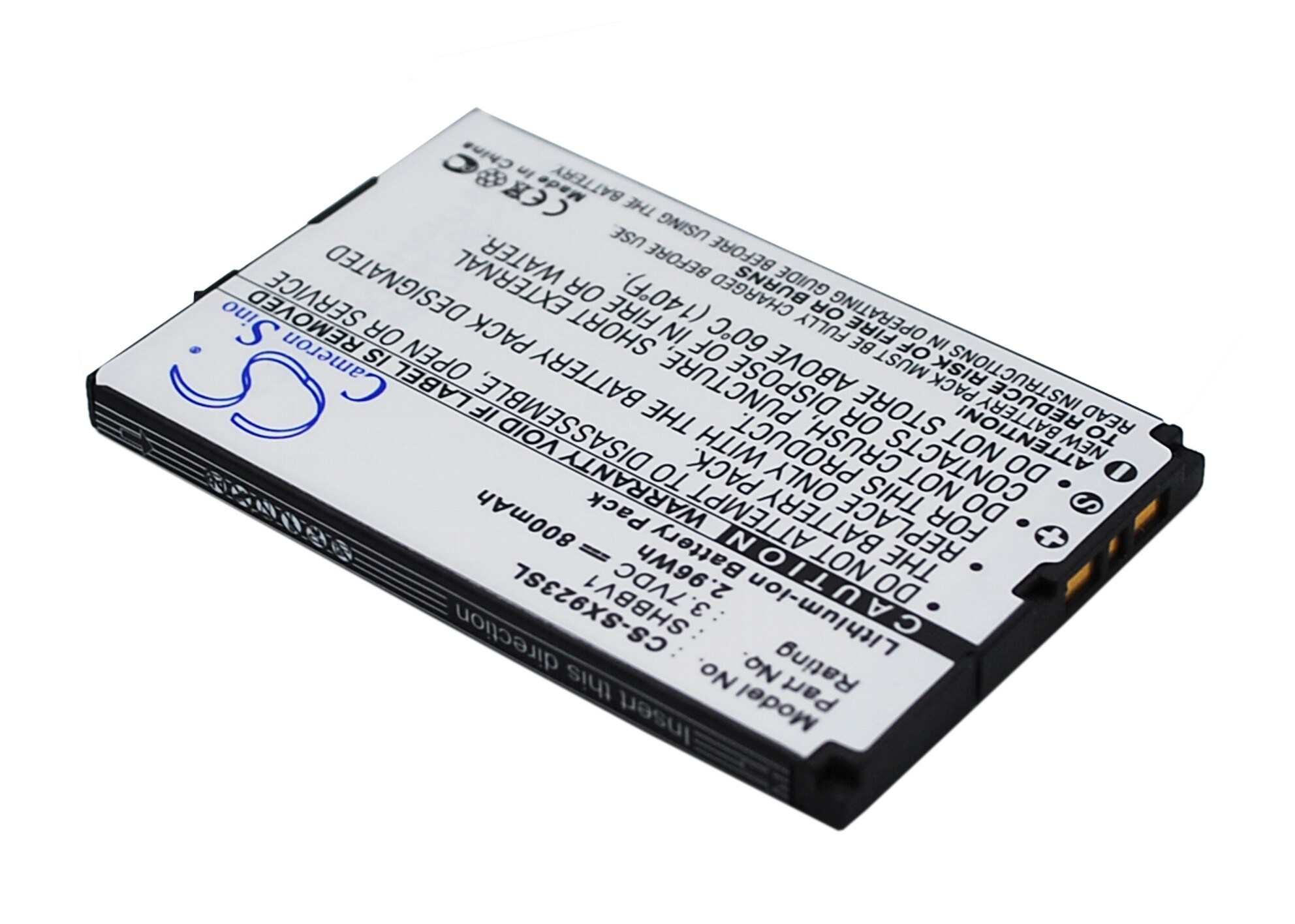 Batteri for SmartPhone, mobil for Sharp 923SH, 9020C