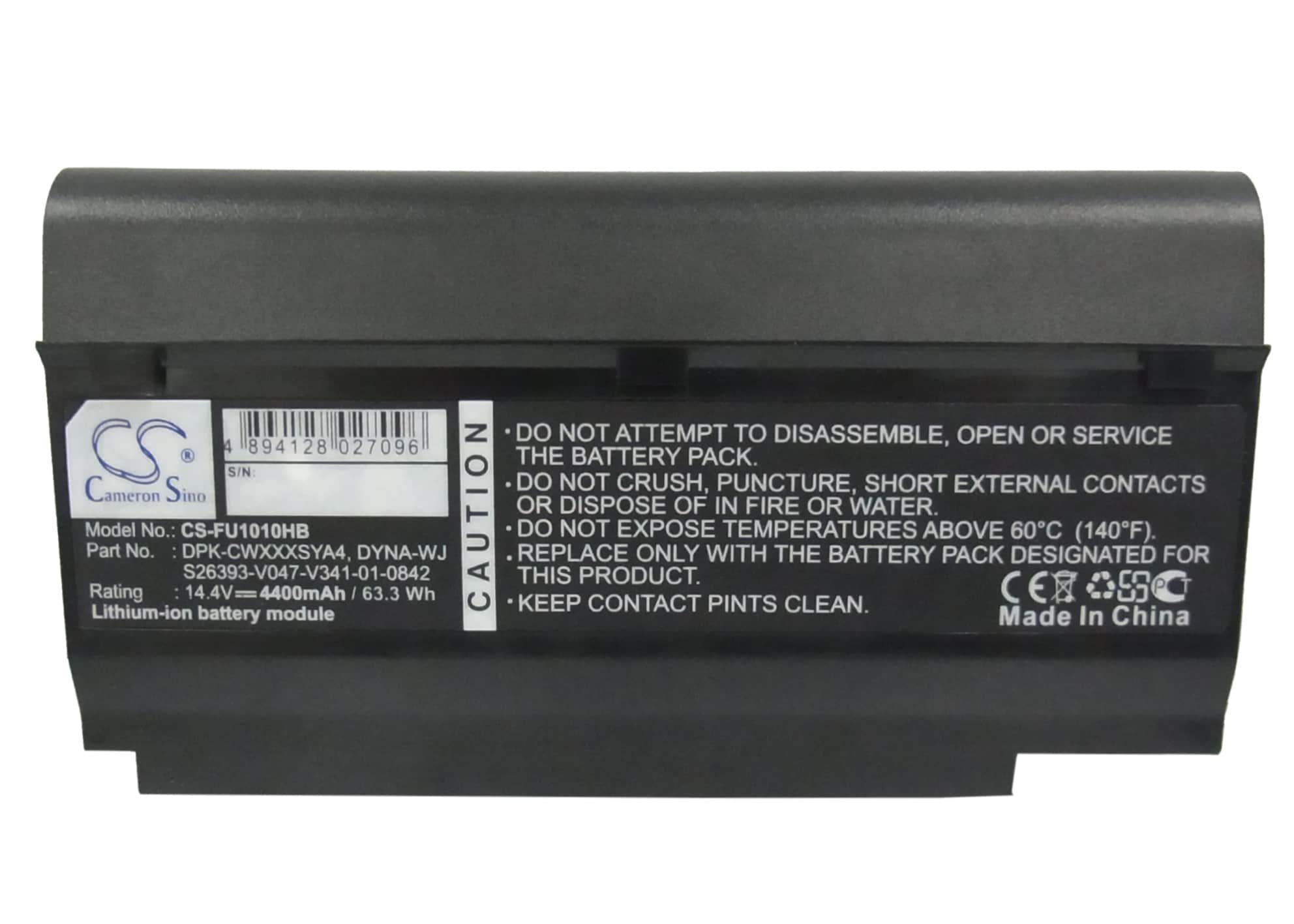Batteri til bærbar PC for Fujitsu M1010, CWOAO, Lifebook M1010