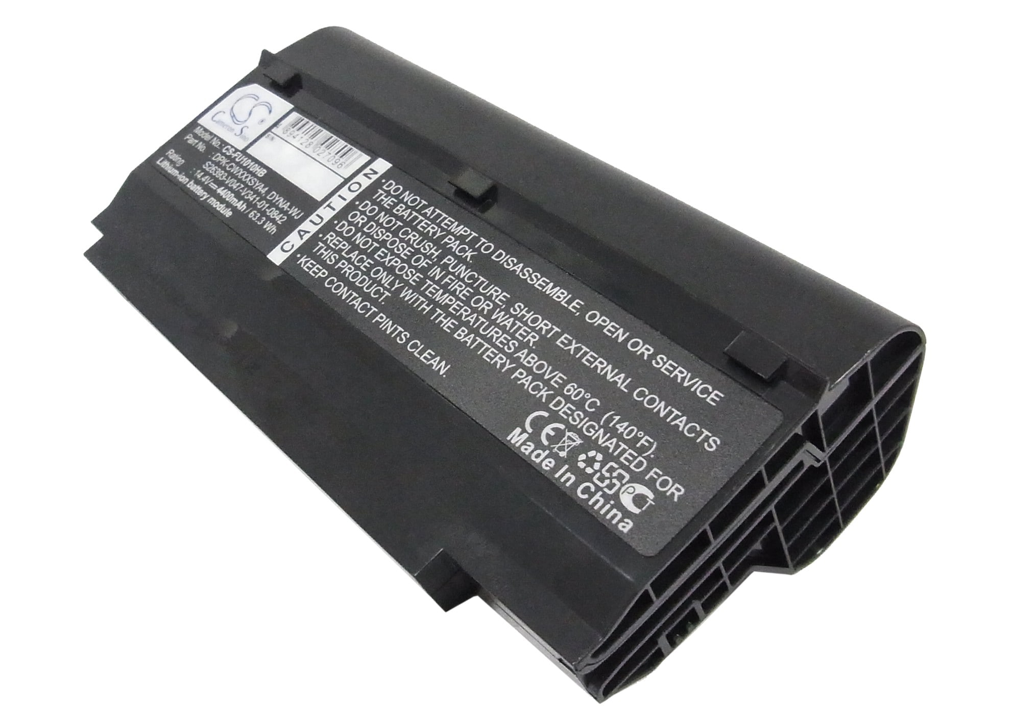 Batteri til bærbar PC for Fujitsu M1010, CWOAO, Lifebook M1010